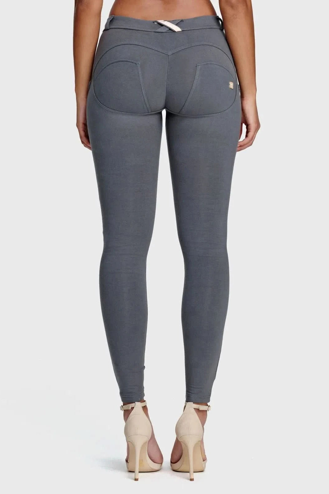 WRUP Fashion - Mid Rise - Full Length - Grey 2