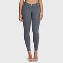 WRUP Fashion - Mid Rise - Full Length - Grey