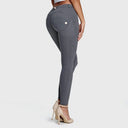 WRUP Fashion - Mid Rise - Full Length - Grey