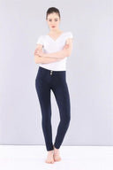 WRUP Fashion - Mid Rise - Full Length - Navy Blue