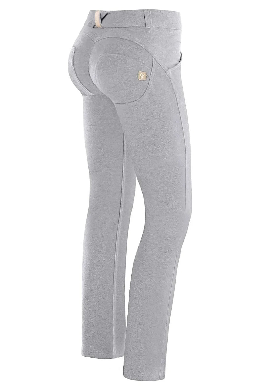 WR.UP® Fashion - Mid Rise - Straight Leg - Melange Grey 1