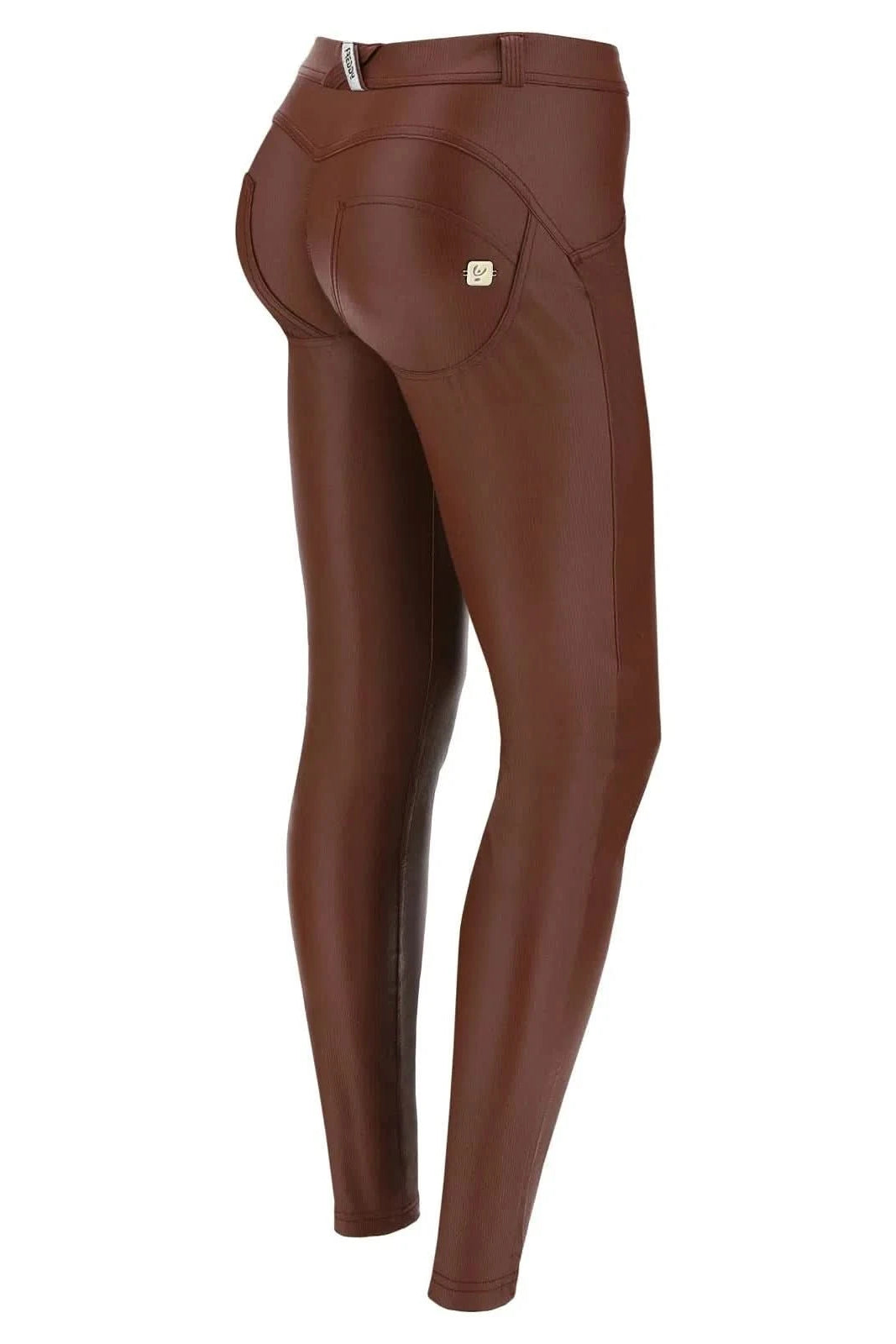 WR.UP® Faux Leather - Mid Rise - Full Length - Brown 1