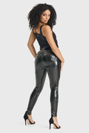 WRUP Latex - High Waisted - Full Length - Black
