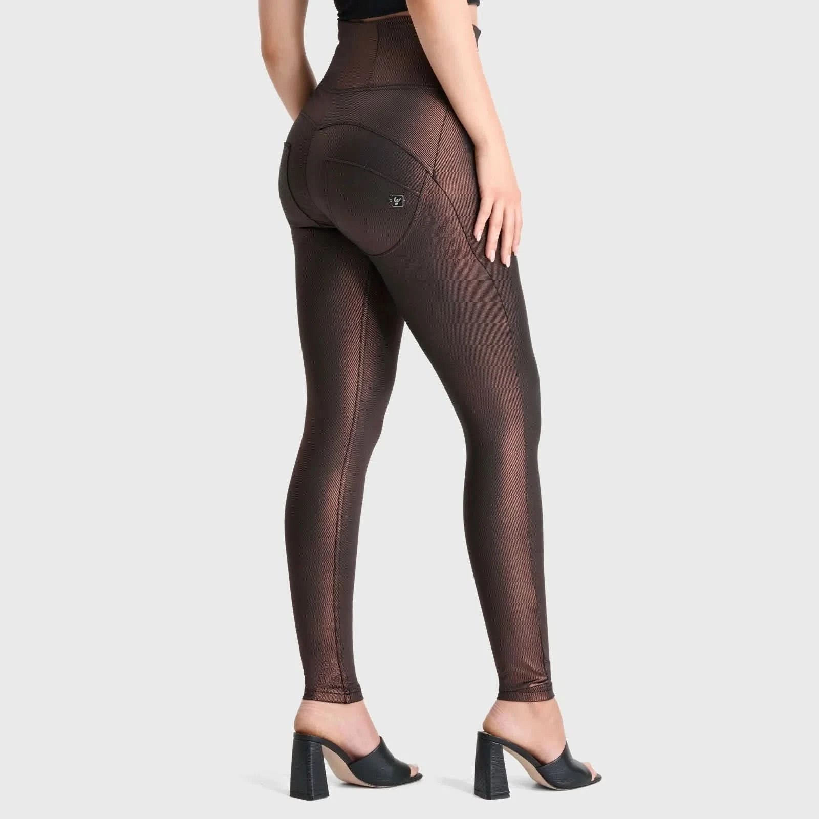 WRUP Luxe Shimmer Super High Waisted Full Length