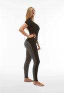 WRUP Mosaic Weave Fashion - Super High Waisted - Full Length - Grey