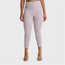 WRUP SNUG Curvy Jeans - High Waisted - 7/8 Length - Light Grey