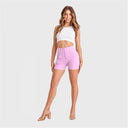 WRUP SNUG Jean - High Waisted - Shorts - Lilac