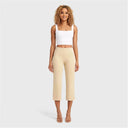 WRUP SNUG Jeans - High Waisted - Flare - Beige