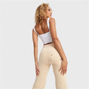 WRUP SNUG Jeans - High Waisted - Flare - Beige