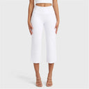 WRUP SNUG Jeans - High Waisted - Flare - White