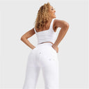 WRUP SNUG Jeans - High Waisted - Flare - White