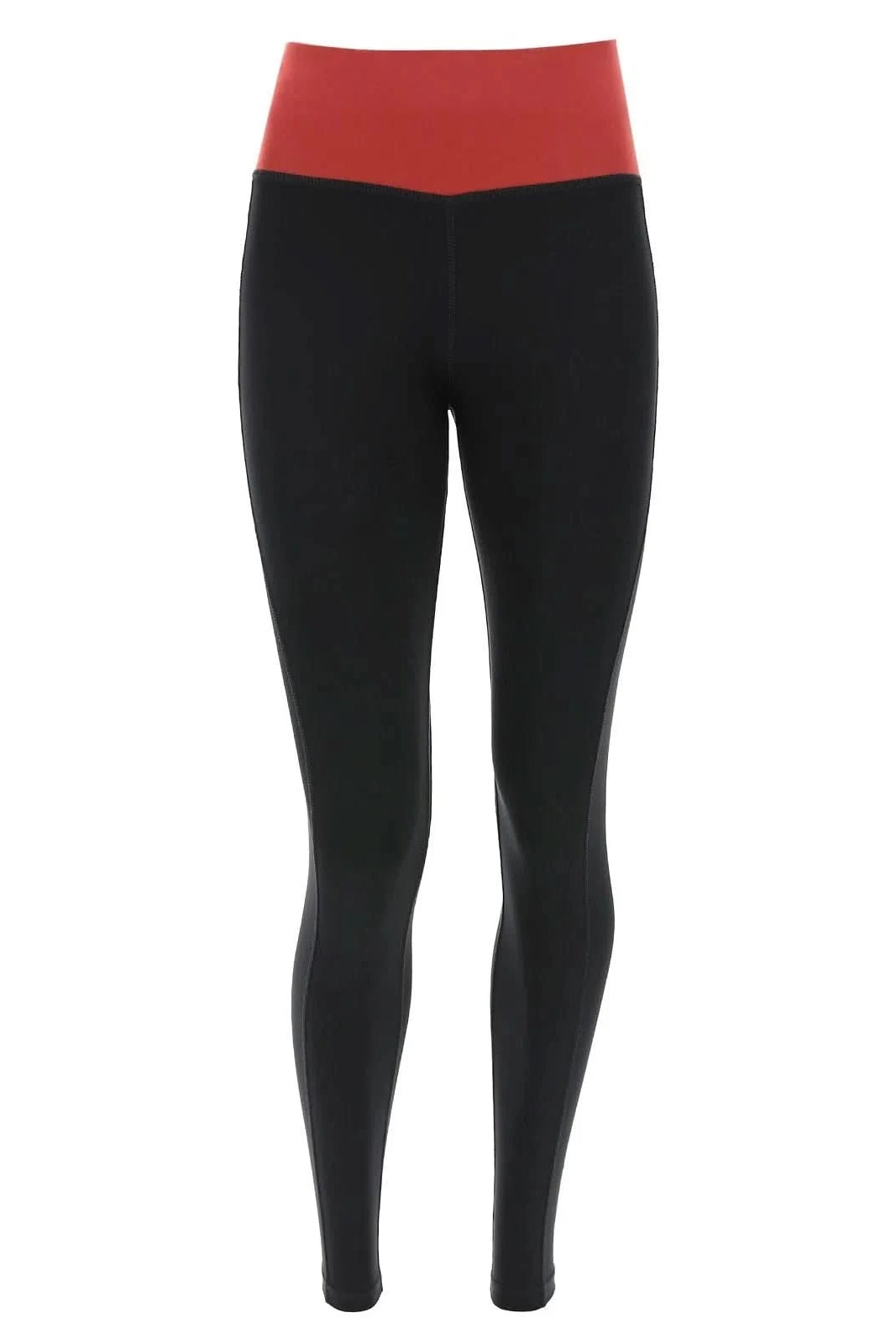 WR.UP® Sport - High Waisted - Full Length - Black & Rhubarb 2