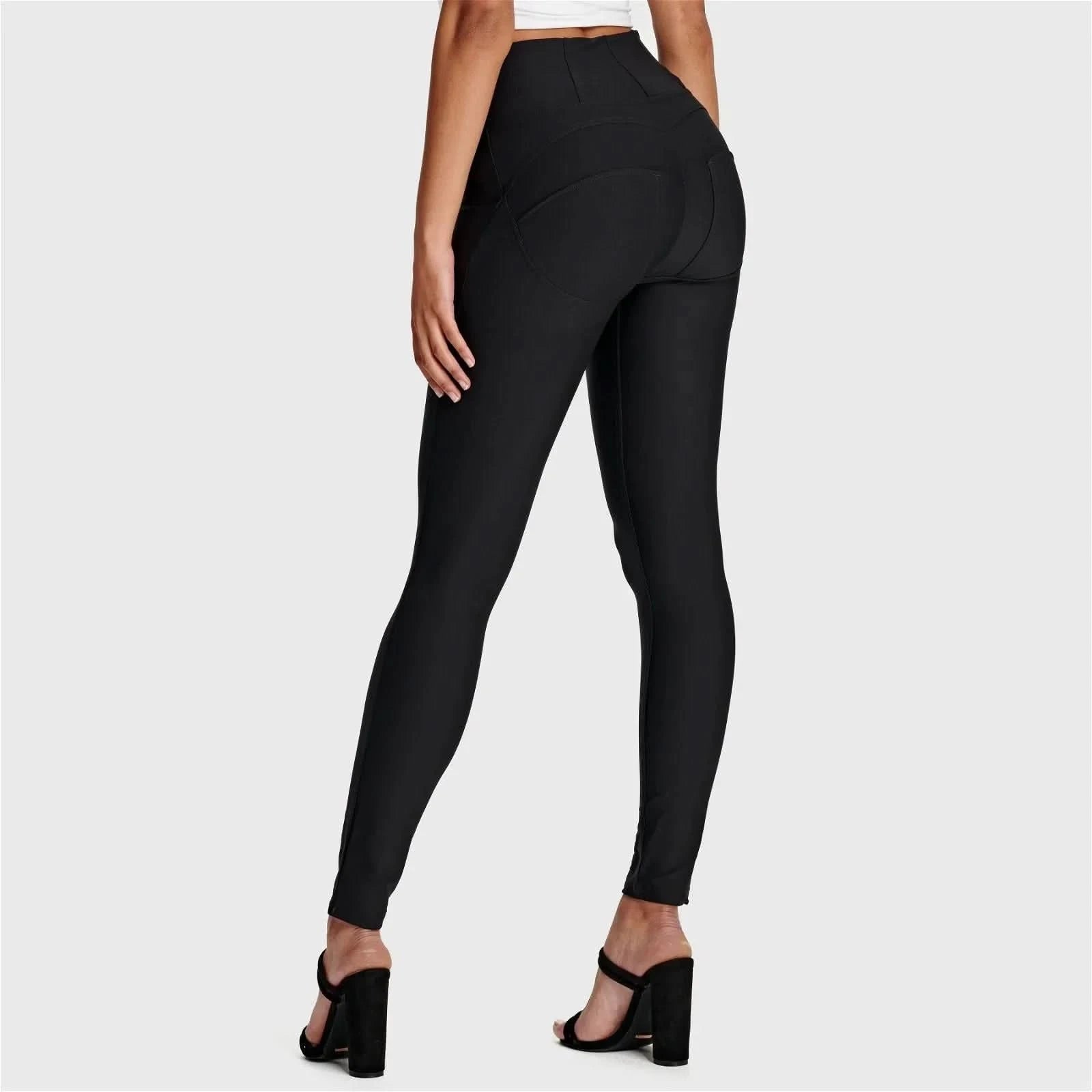 WRUP Thick Layered Diwo Pro - High Waisted - Full Length - Black