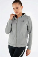 WRUP Tracksuit with Lurex Sweatshirt - Mid waist - Ankle Length - Lurex Silver + Black