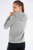 WRUP Tracksuit with Lurex Sweatshirt - Mid waist - Ankle Length - Lurex Silver + Black