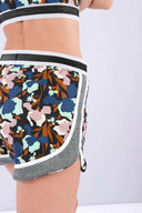 Yoga shorts - Geometric Flower