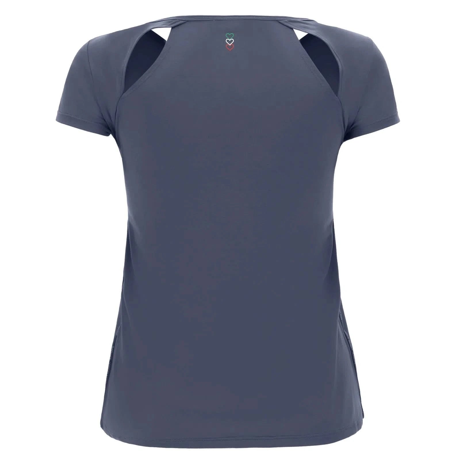 Yoga T Shirt openings at back Dusty