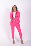Made In Italy Suit Blazer - Pink 7