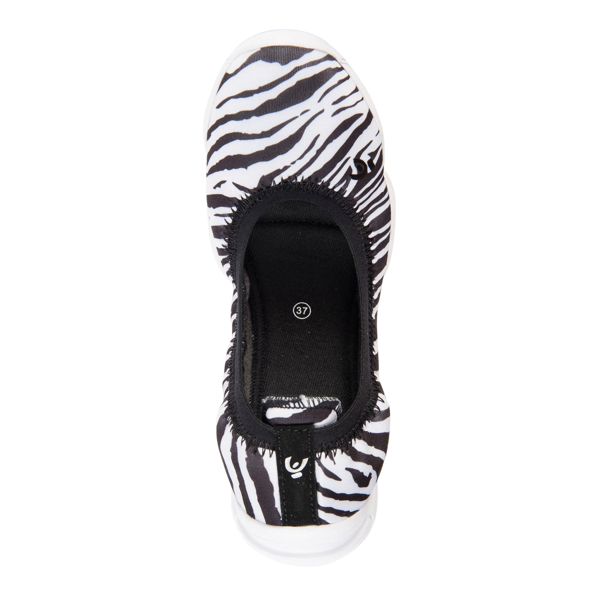 3Pro Ballerina Shoes - Zebra Pattern 3