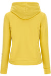 Sweatshirt with hood - Yellow + Gold glitter details 2