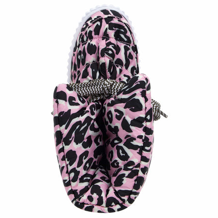 Puff Boots with Fleece Lining - Pink Leopard 5