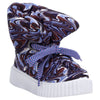 Puff Boots with Fleece Lining - Purple Swirl 3
