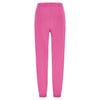 Cotton Terry Joggers - High Waist - Full Length - Candy Pink 2