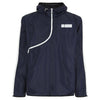 Sweatshirt with Curved Zip - Navy Blue 4