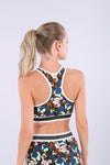 Women’s floral yoga top - 100% Made in Italy 3