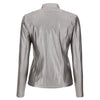 Biker Jacket - Metallic Silver 4