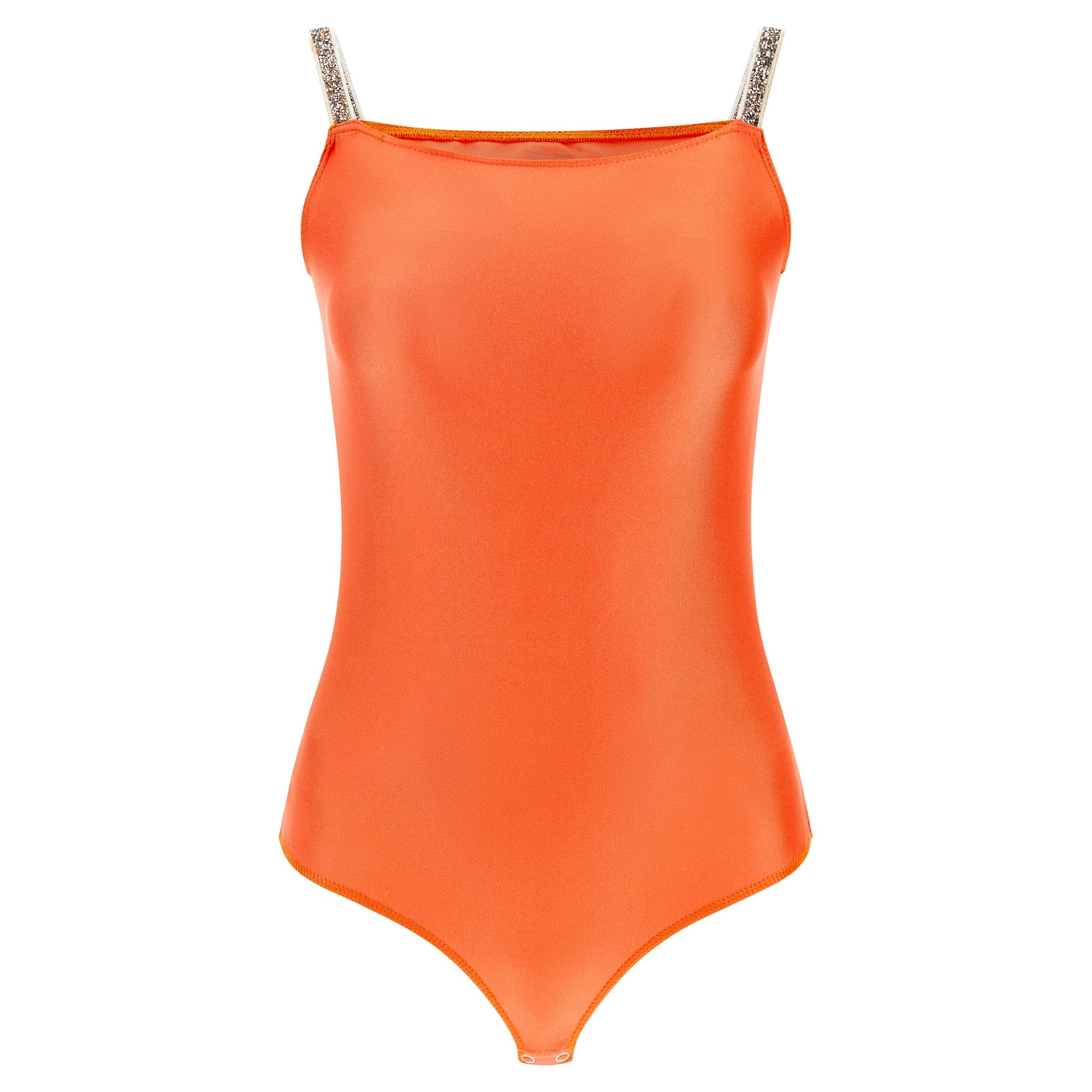 Jersey Bodysuit - Orange 1