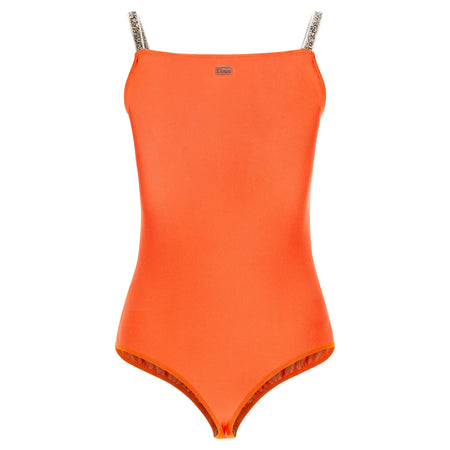 Jersey Bodysuit - Orange 2