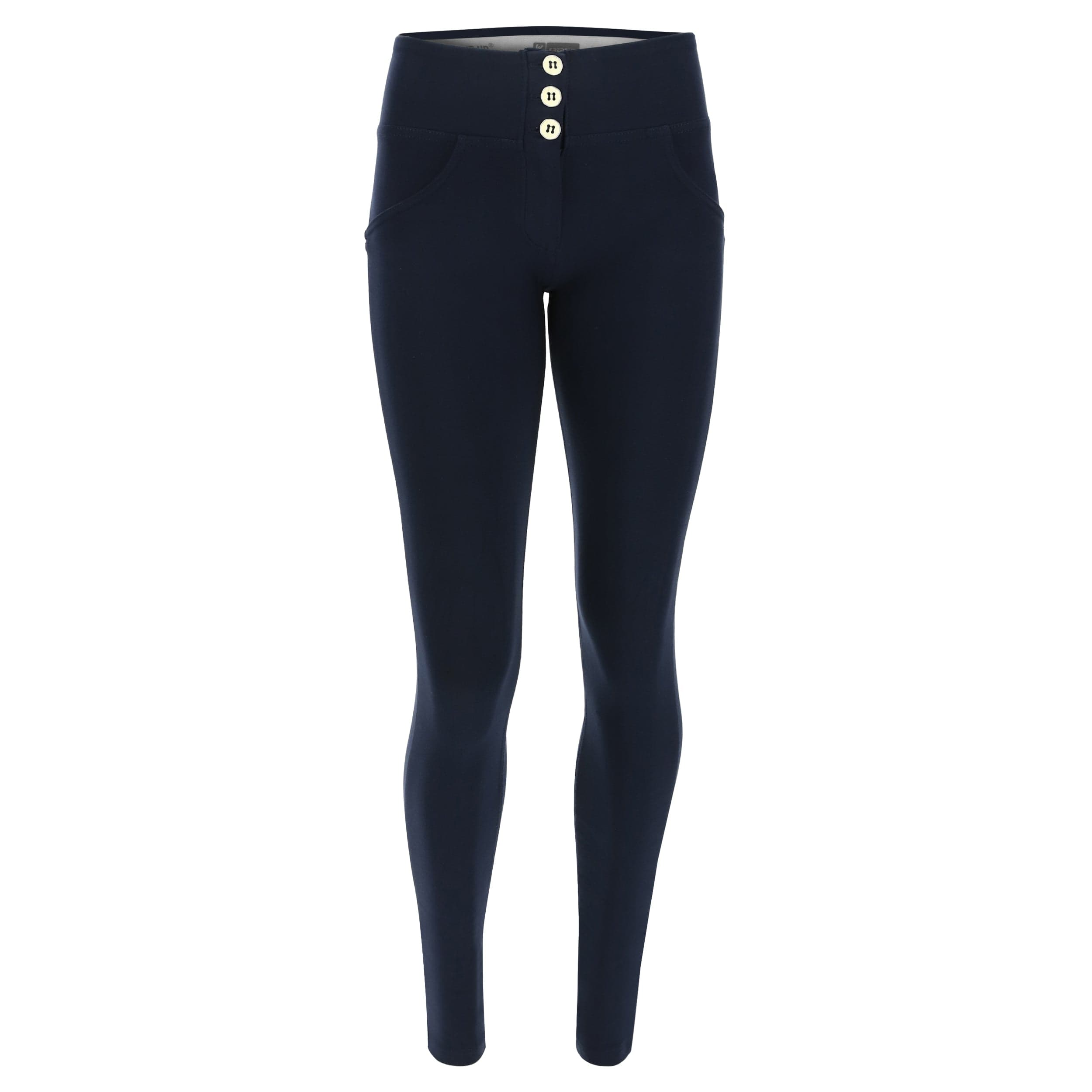 WR.UP® Fashion - 3 Button Mid Rise - Full Length - Navy Blue 1