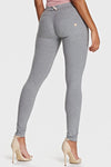 WR.UP® Fashion - Mid Rise - Full Length - Melange Grey 5