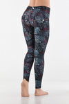 WR.UP® Diwo Trousers - Mid Rise - Full Length - Green and Red Floral 1
