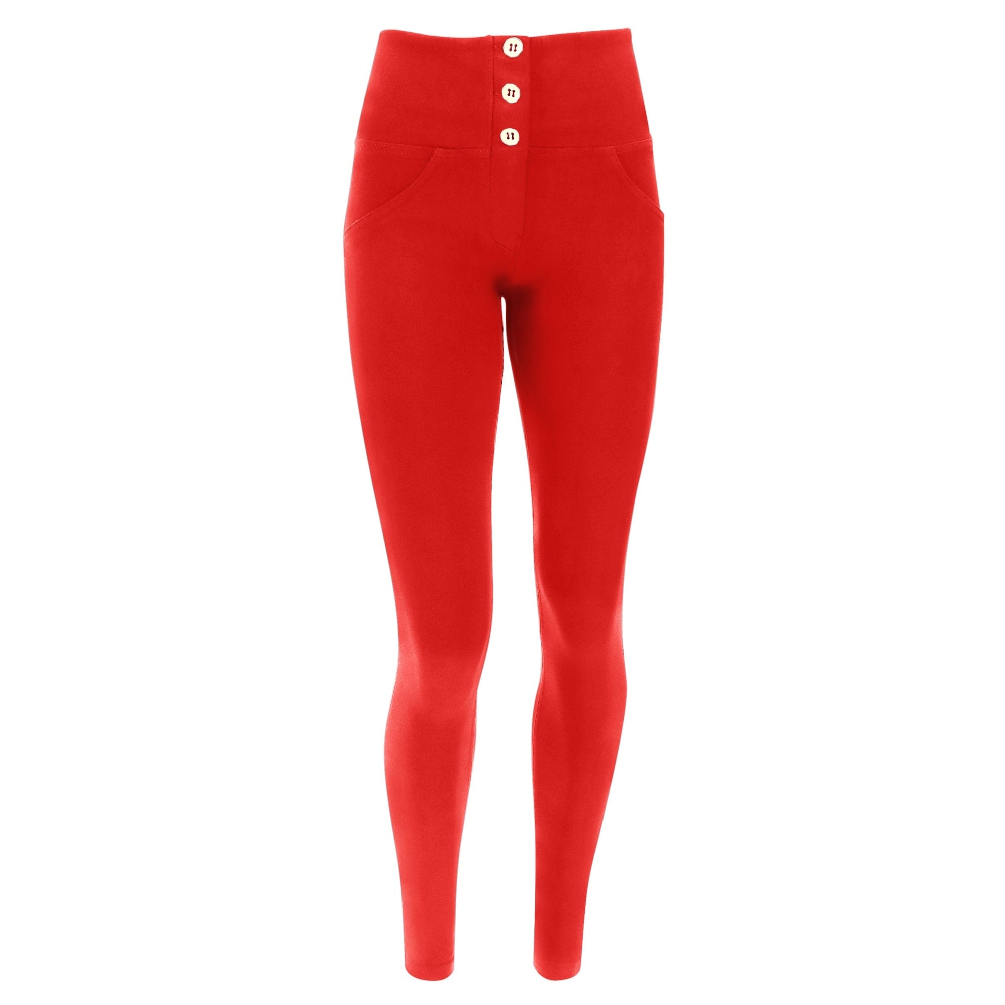 WR.UP® shaping trousers - High waist - Full Length - Chili Pepper 2
