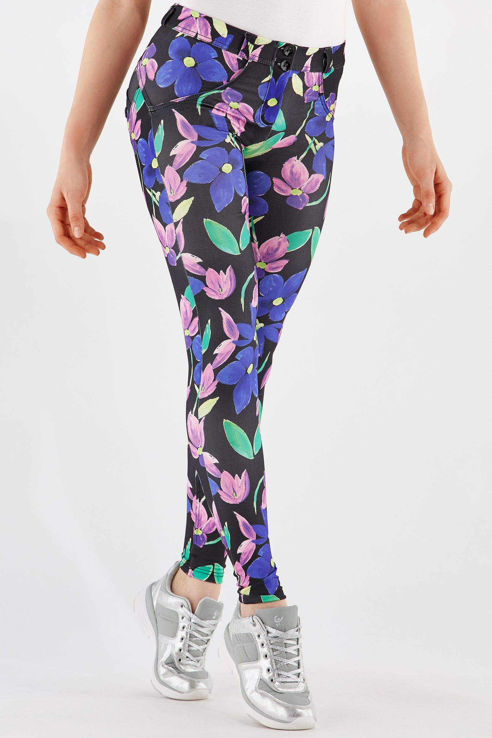 WR.UP® Breathable Diwo trousers - Mid Rise - Full Length - Floral Print 3