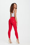 WR.UP® Fashion - High Waisted - 7/8 Length - Red 5