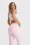 WR.UP® SNUG Jeans - High Waisted - 7/8 Length - Baby Pink 2