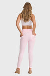 WR.UP® SNUG Jeans - High Waisted - Full Length - Baby Pink 6