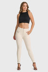 WR.UP® SNUG Jeans - High Waisted - Full Length - Ivory 5