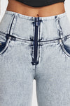 WR.UP® SNUG Jeans - High Waisted - Full Length - Acid Wash 10