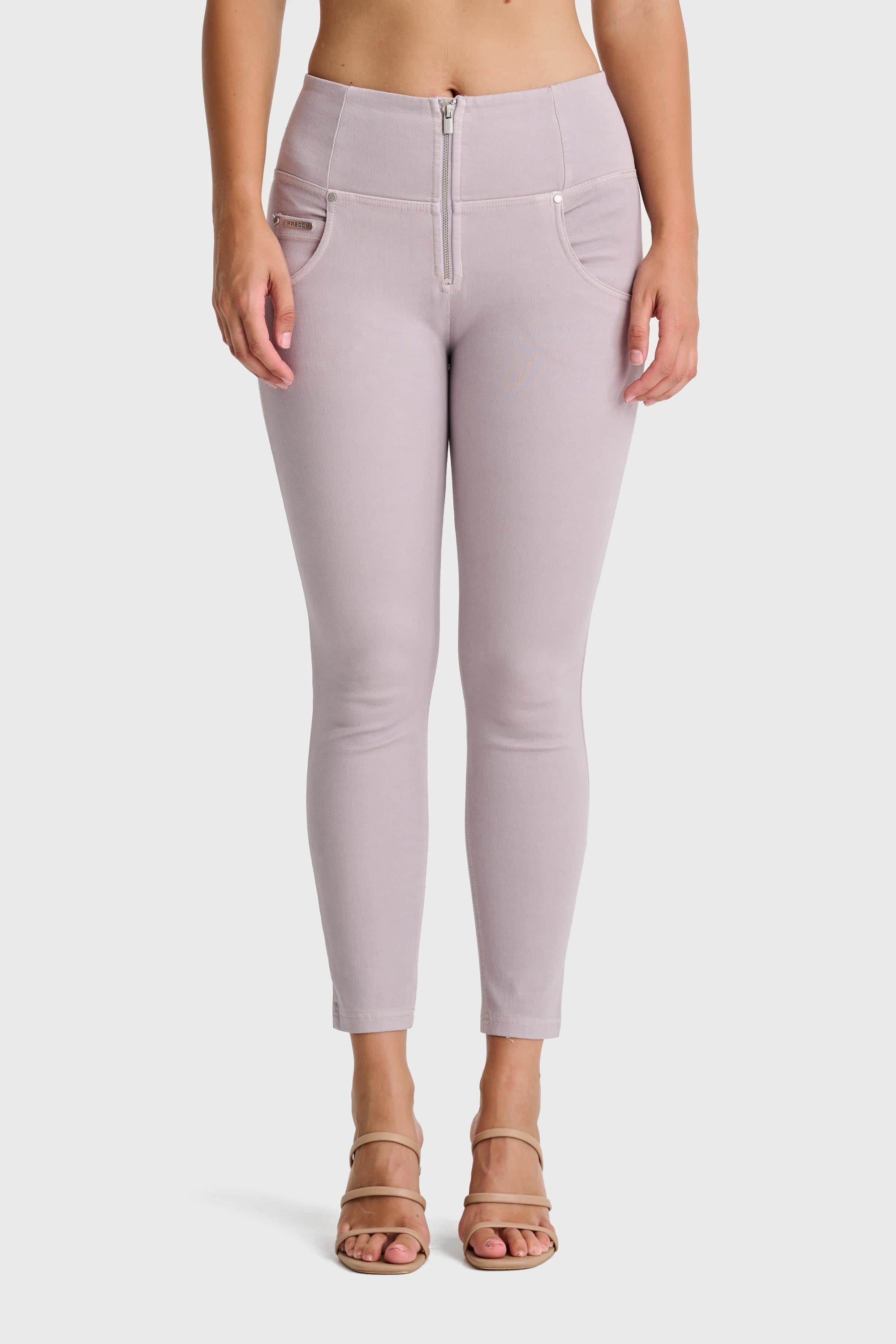 WR.UP® Snug Jeans - High Waisted - 7/8 Length - Light Grey 2