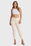 WR.UP® SNUG Jeans - High Waisted - 7/8 Length - Ivory 3