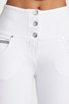 WR.UP® Snug Distressed Jeans - High Waisted - 7/8 Length - White 8