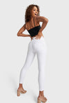 WR.UP® Snug Distressed Jeans - High Waisted - 7/8 Length - White 6