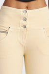 WR.UP® Snug Distressed Jeans - High Waisted - 7/8 Length - Beige 9