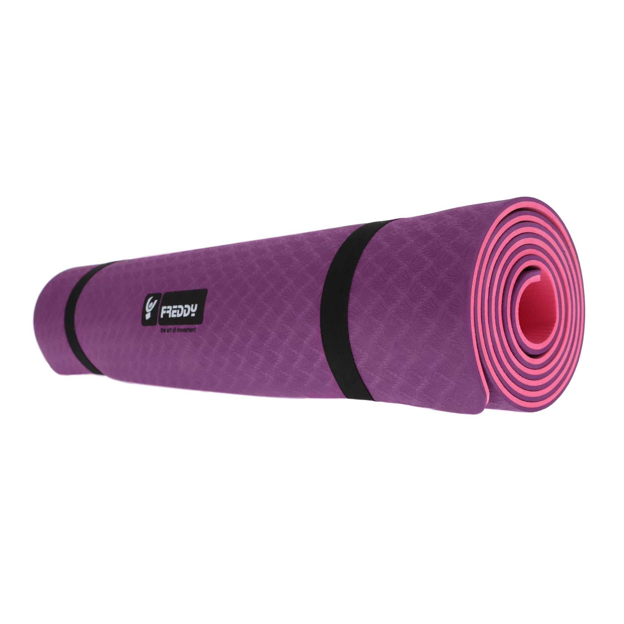 PVC Yoga Mat - Purple 1