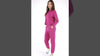 Cotton Terry Joggers - High Waist - Full Length - Candy Pink 6